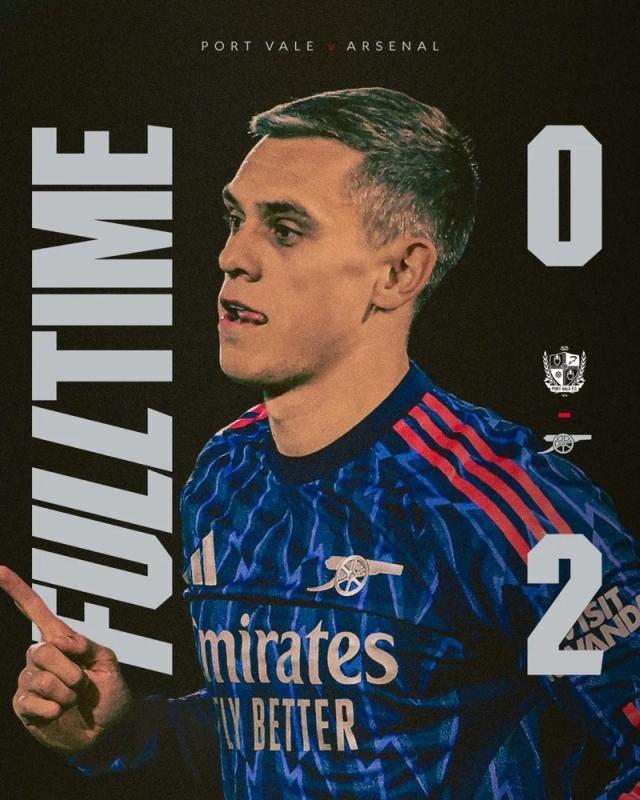 KAIYUN-【联赛杯】埃泽枪手生涯首球 阿森纳2比0维尔港