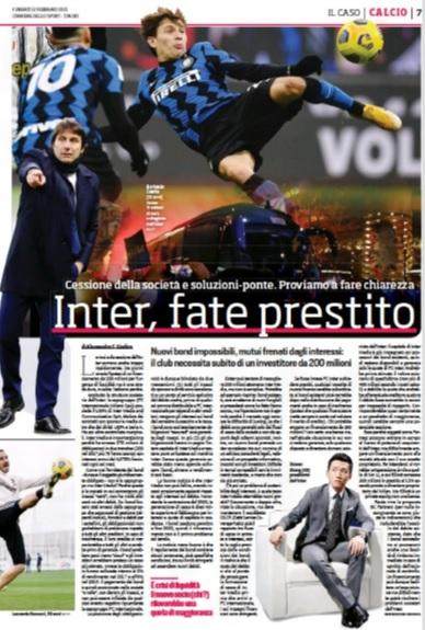 开云体育-【揭秘】为什么国际米兰很难借到钱？